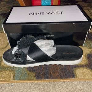 Nine West floral sandals